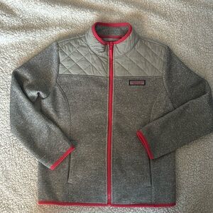Vineyard vines kids sweatshirt with zipper size m 10-12